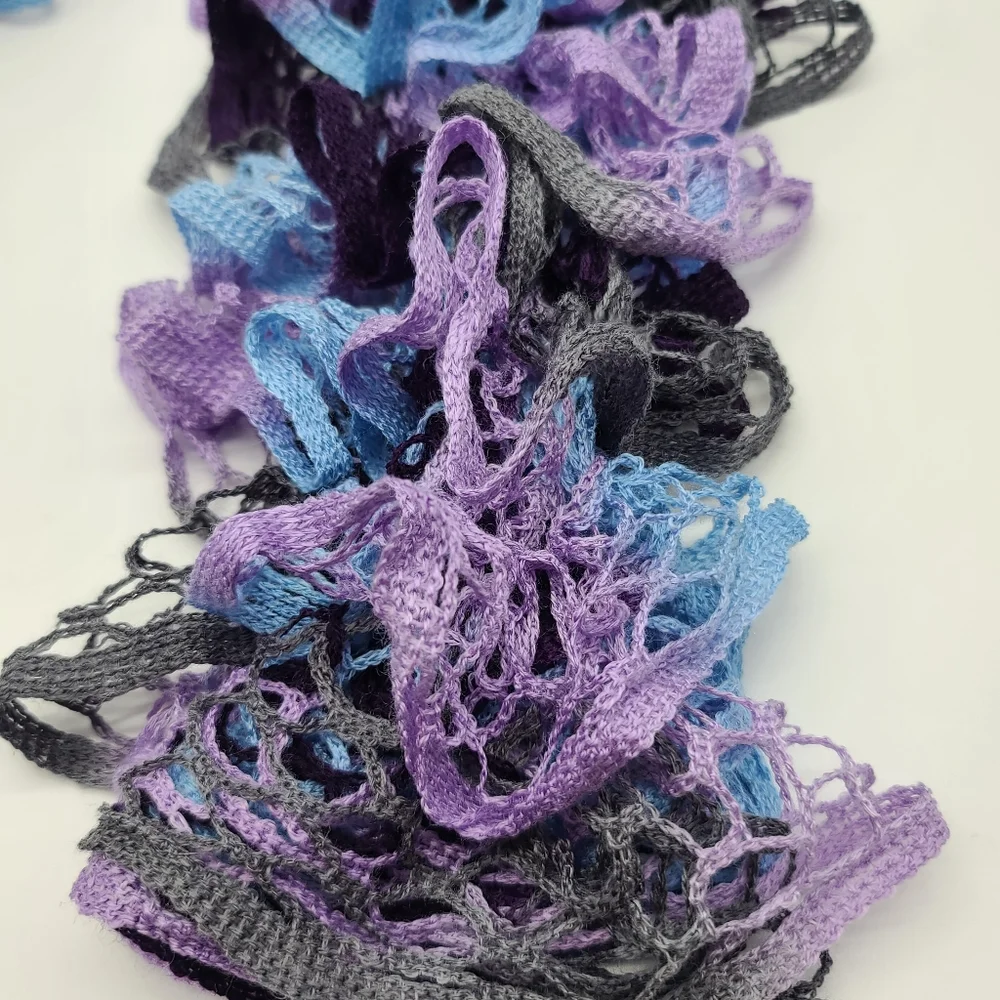 Handmade Ruffle Scarf - Picture 2 of 3